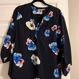 Daniel rainn floral blouse
